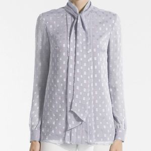 St John Knits silk blouse
